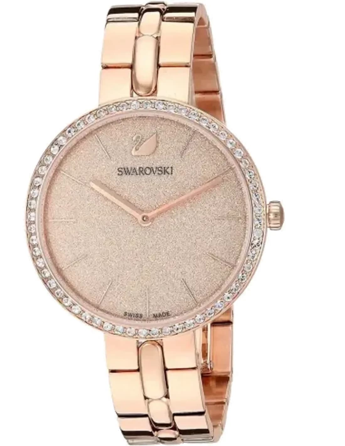 Swarovski 5517800 Watch in Steel with Diamond Powder Dial