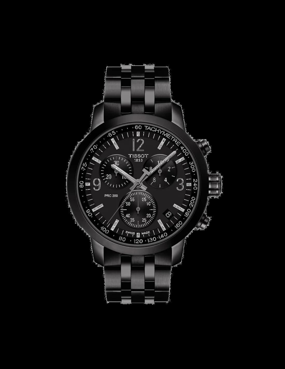 Tissot T1144173305700 Black PVD and Gold Chronograph Watch