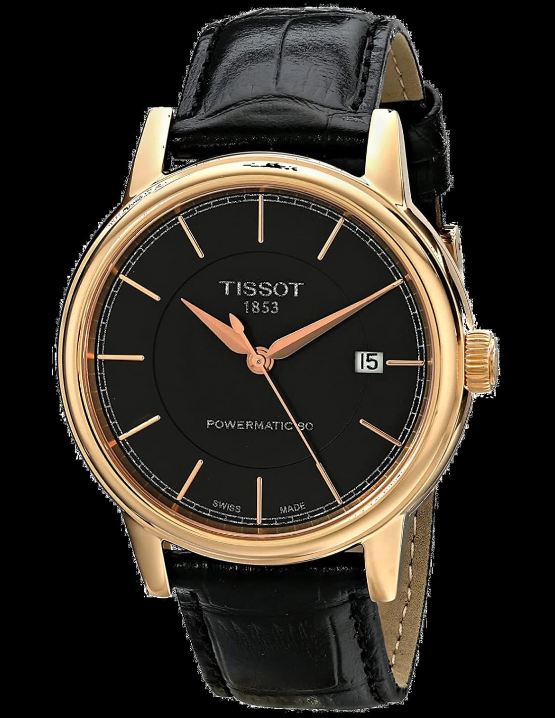 Men's Watch Tissot T0854073606100 Carson Black Dial