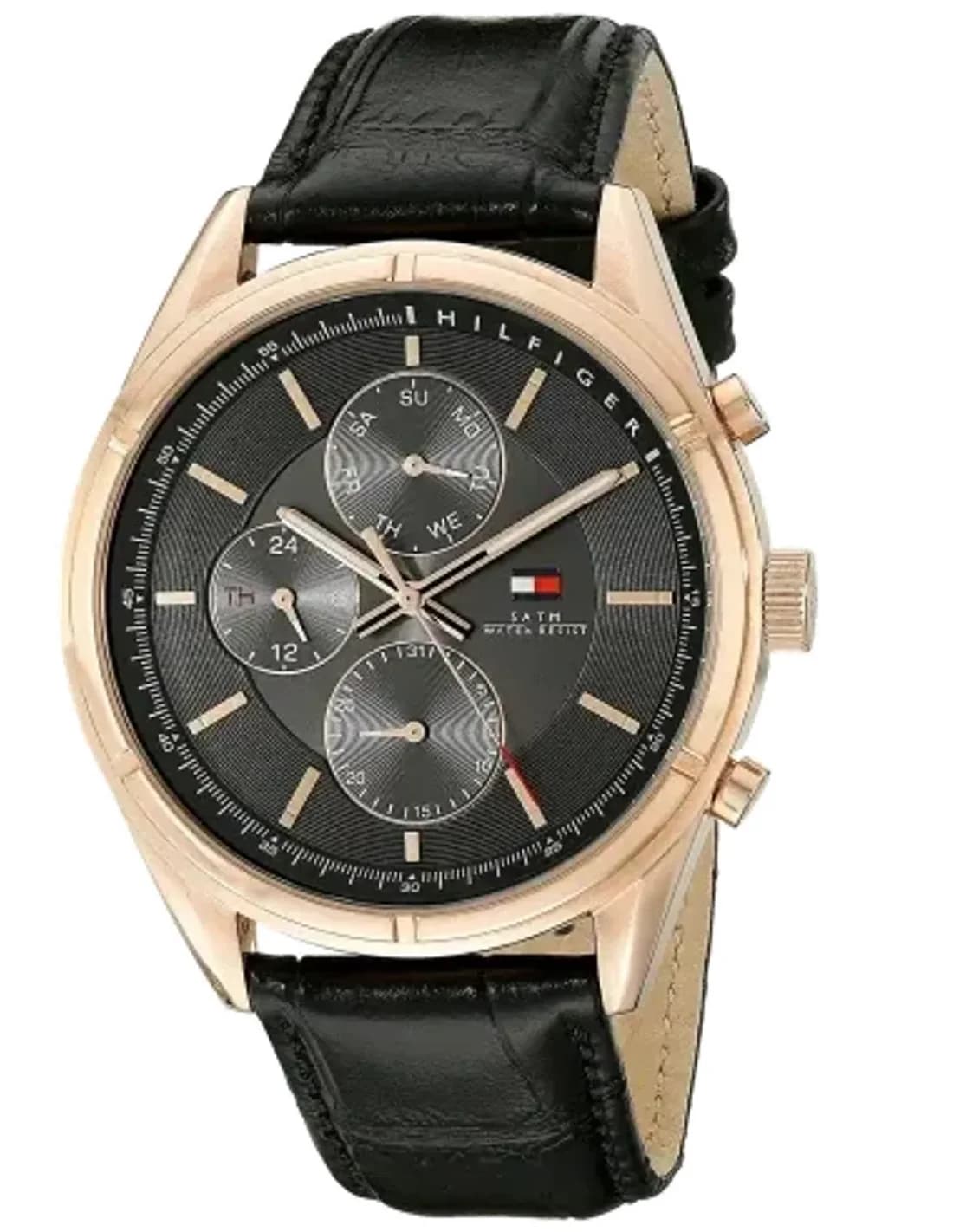Tommy Hilfiger 1791125 Black Watch with Comfort Strap