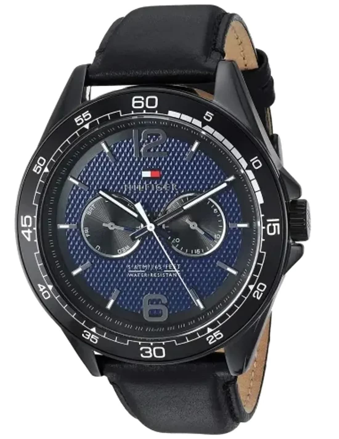 Montre Tommy Hilfiger 1791368 Sophisticated Sport Bracelet Cuir Noir