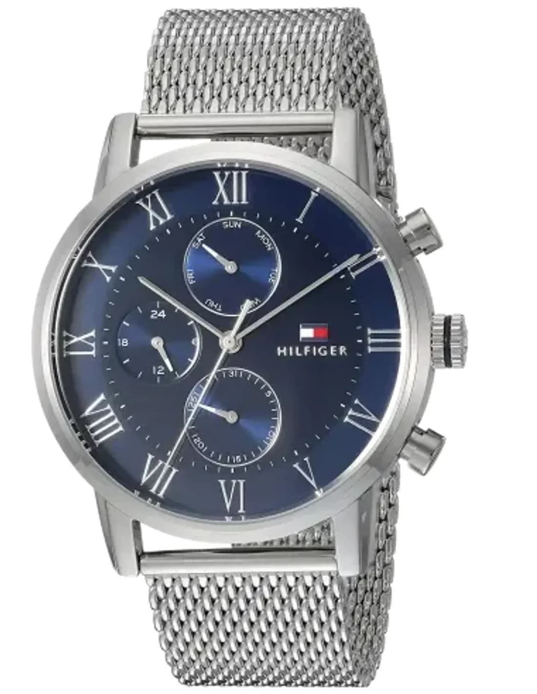 Montre Tommy Hilfiger 1791398 Argent Maille Milanaise