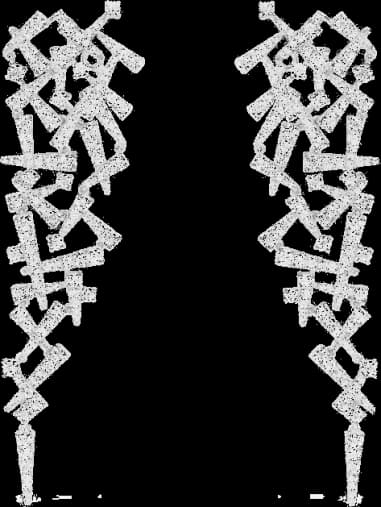 Boucles d'oreilles APM Monaco Signature Festival en argent 925