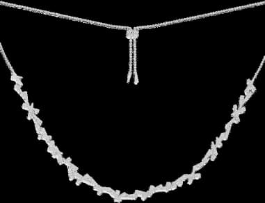 APM Monaco Festival Adjustable Necklace in 925 Silver