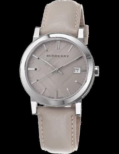 Montre Homme Burberry BU9010 Heritage Beige à Cadran Texturé