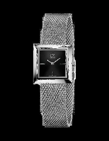 Montre Femme Calvin Klein K3R23121 Maille Milanaise Argentée Swiss Made