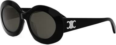 Lunettes de Soleil Celine Triomphe rondes CL 40292U en Acétate