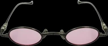 Lunettes de soleil Chrome Hearts vintage rondes en métal