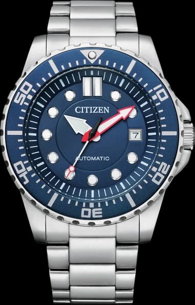 Citizen NJ0121-89L Automatic Blue Dial Stainless Steel Watch