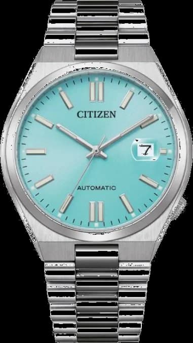 Citizen NJ0151-88M Automatic Stainless Steel Watch with Turquoise Blue Dial