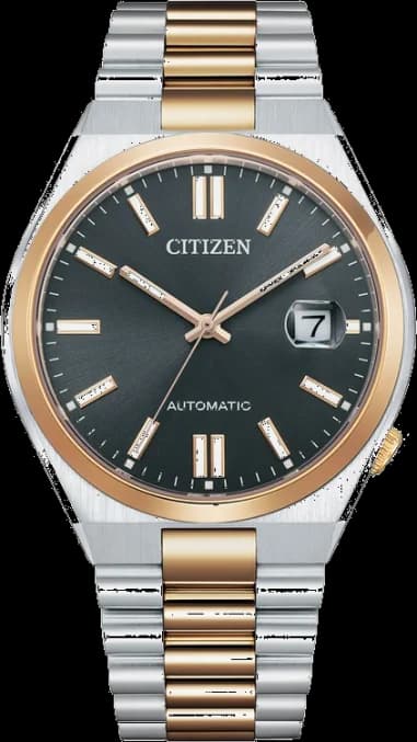 Citizen NJ0154-80H Automatic Tsuyosa Two-Tone Rose Gold Watch