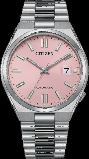 Citizen NJ0158-89X Automatic Stainless Steel Rose Dial Dreamy Pink Watch