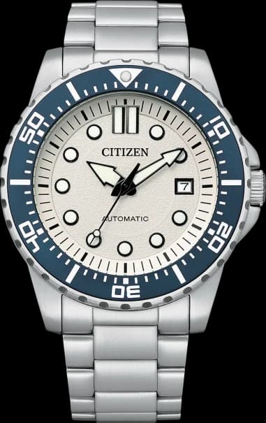 Citizen NJ0171-81A Automatic Sport Stainless Steel Watch with White Dial