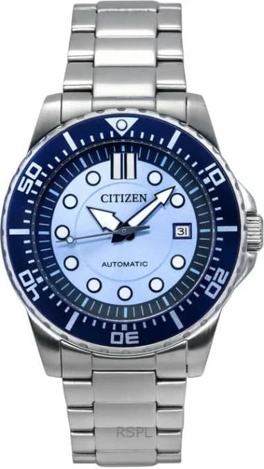 Citizen NJ0178-81M Automatic Blue Glacier Dial Stainless Steel Watch