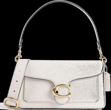 Sac besace à bandoulière Coach Tabby 26 en cuir grainé