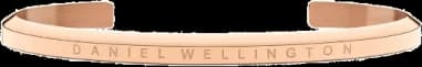 Bracelet Daniel Wellington Classic Jonc acier poli doré or rose DW00400003 Taille S