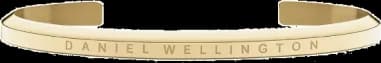 Bracelet Daniel Wellington Classic Jonc acier poli jaune doré DW00400074 Taille L