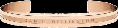 Bracelet Daniel Wellington Elan en acier poli doré or rose DW00400141 Taille M