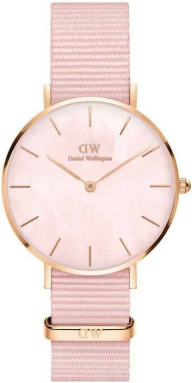 Women's Watch Daniel Wellington Petite Coral 32mm DW00100515 mother of pearl pink dial