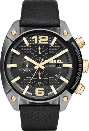 Diesel DZ4568 Mega Chief Blue Denim Strap Watch