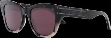 Lunettes de Soleil Dior DIORSIGNATURE B4F forme rectangle en acétate