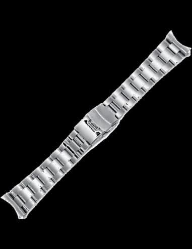 Bracelet de rechange en acier inoxydable 22 mm pour modèles Seiko 5 SKX et SRPD