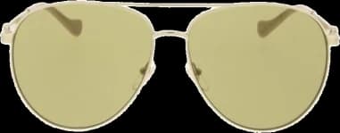 Lunettes de soleil Gucci GG1088S forme pilote en métal