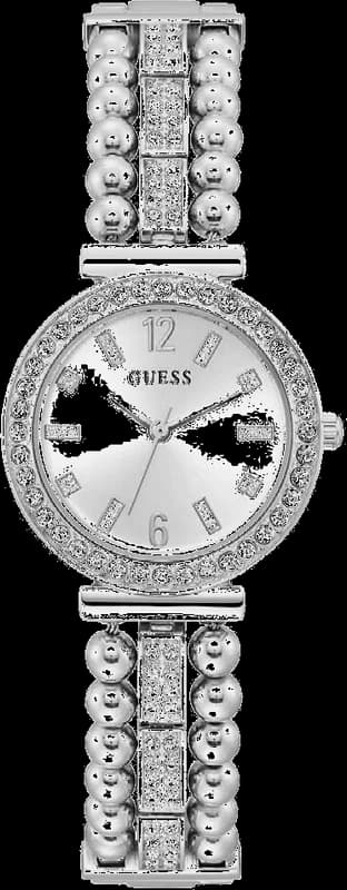 Women's Watch Guess Gala GW0401L1 Silver Stainless Steel with Bright Rhinestones