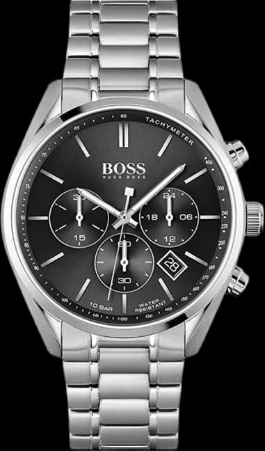 Hugo Boss Associate 1513871 — chronographe sport argent — design épuré pour homme actif