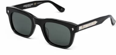 Lunettes de soleil Jacques Marie Mage Cash Noir en acétate