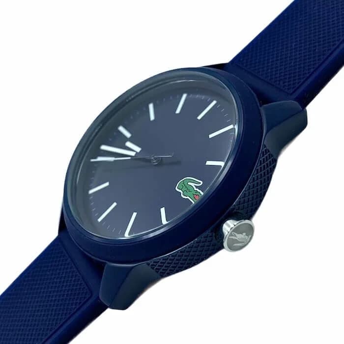 Montre Lacoste 2010987 — bracelet silicone bleu — design sportif 42 mm vue 2