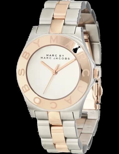 Marc By Marc Jacobs MBM3129 Watch with two-tone steel and rose gold bracelet and dial