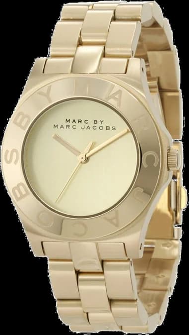 Montre Marc Jacobs MBM3126 en Acier Inoxydable Doré Or Jaune