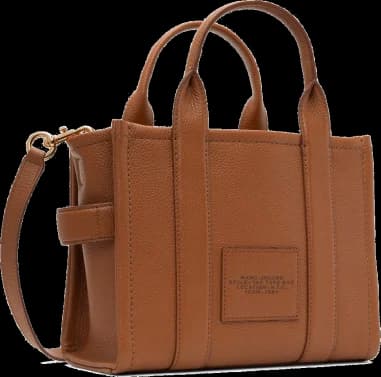 Sac à main Marc Jacobs The Mini Tote Bag en cuir grainé