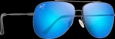 Lunettes de soleil Maui Cinder Cone MJ789-02S verres mirroir bleu