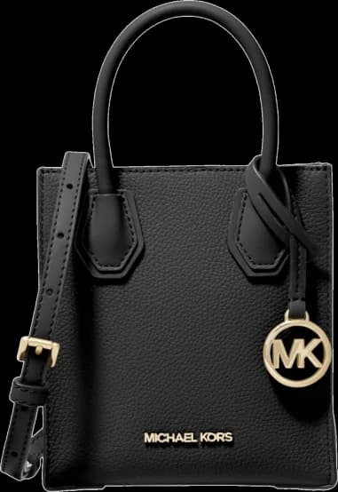 Très petit sac à main Michael Kors Mercer à bandoulière en cuir grainé Safiano