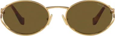 Lunettes de soleil Miu Miu Logo MU 52YS en métal