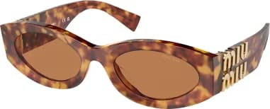 Lunettes de soleil Miu Miu MU 11WS ovales en acétate vue 6