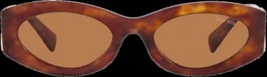 Lunettes de soleil Miu Miu MU 11WS ovales en acétate vue 7