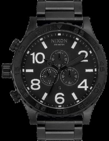 Montre Homme Nixon The 51-30 Chrono A083-001 All Black