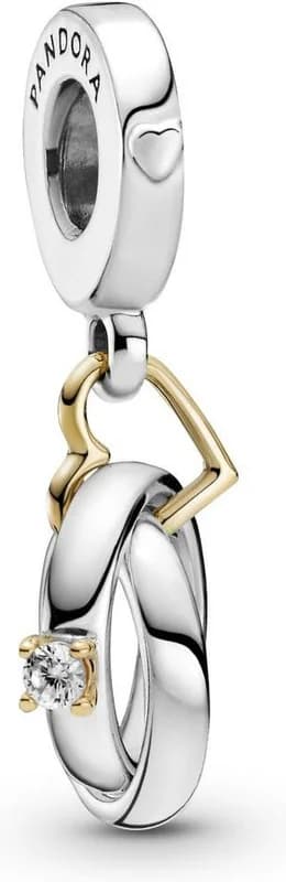 Charm Pandora Alliances Bicolores 799319C01 Argent 925/1000