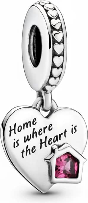 Charm Pandora Coeur Ma Maison Adorée 799324C01 Argent 925/1000