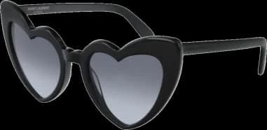 Lunettes de soleil Saint Laurent New Wave Loulou SL 181 forme coeur en acétate