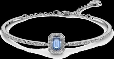 Bracelet Swarovski Jonc Millenia en métal rhodié