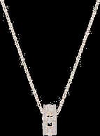 Collier Swarovski My Hero 5495496 plaqué or rose cristaux blancs