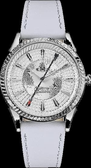 Vivienne Westwood Seymour VV240SLLC Women's Watches Leather Strap White Dial