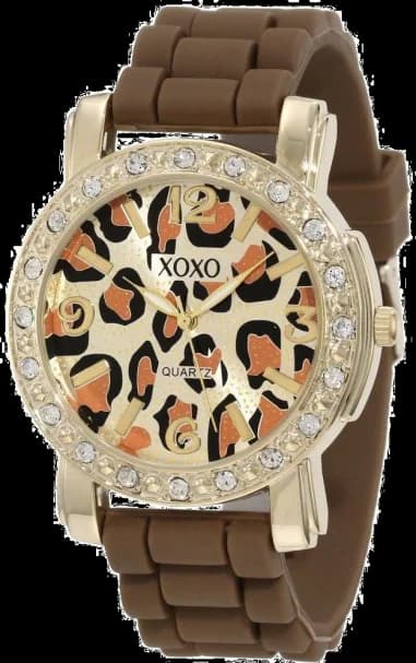 Montre Femme XOXO XO8057 Marron Cadran avec motifs